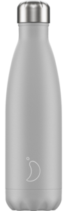 Mono Light Grey 500ml Water Bottle